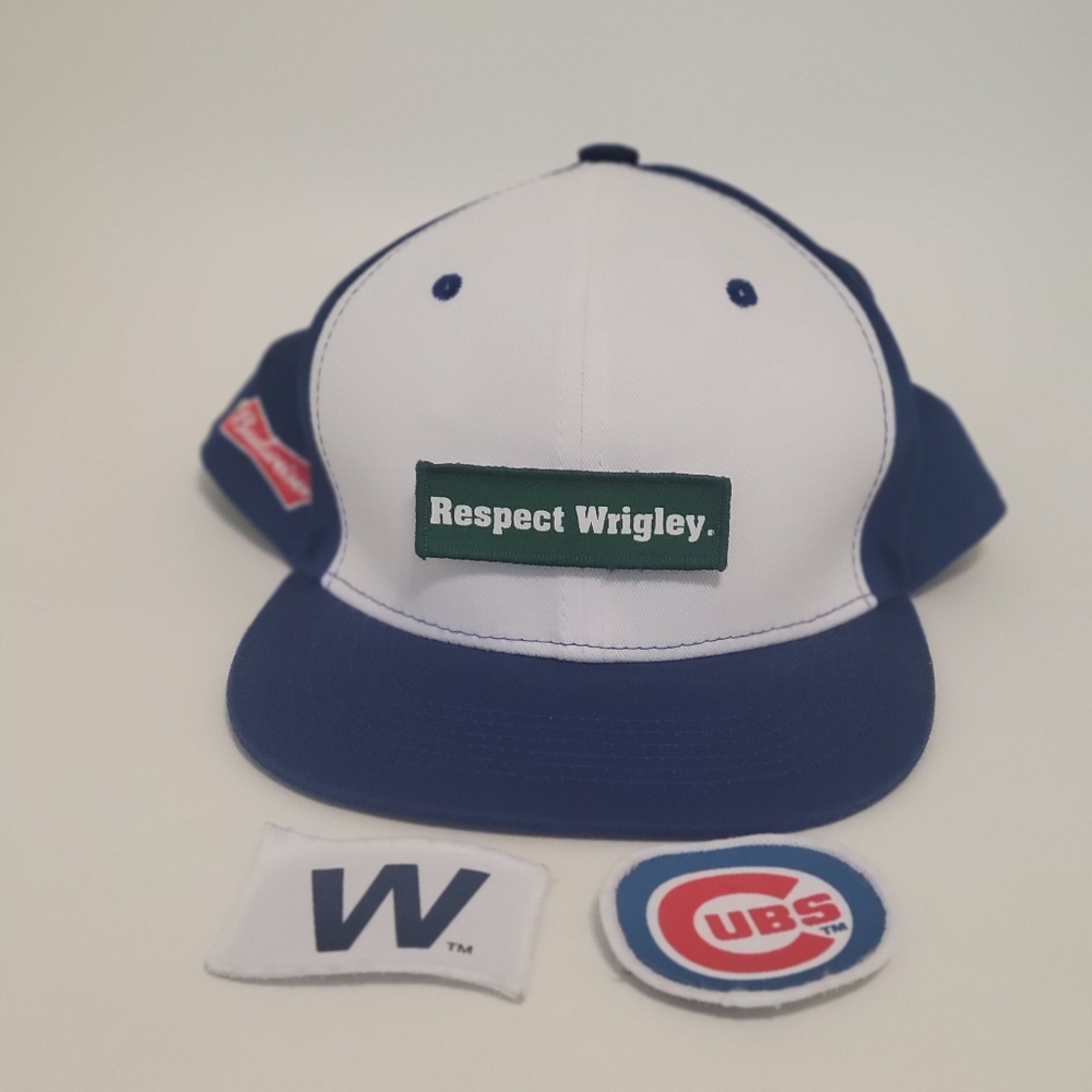 Cubs hat with interchangeable patches